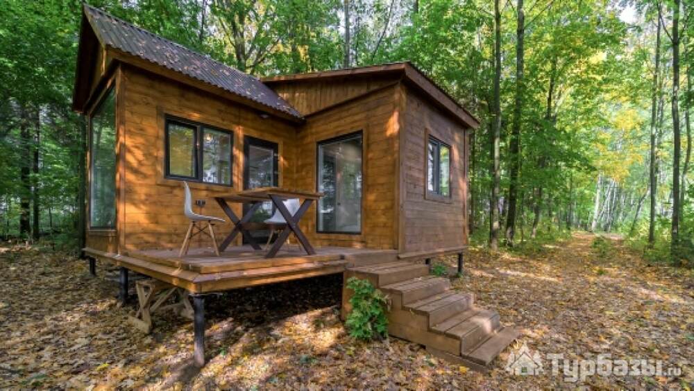 Мини2-Дом с панорамными окнами