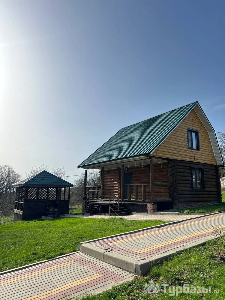 Сруб №9 с беседкой