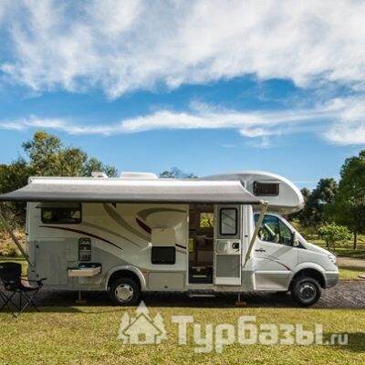 Площадка для парковки автодома