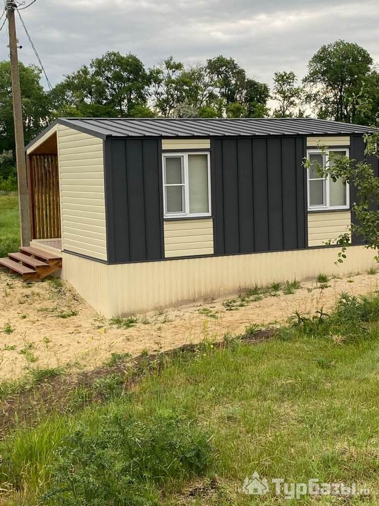 Домик 4-х местный с удобствами
