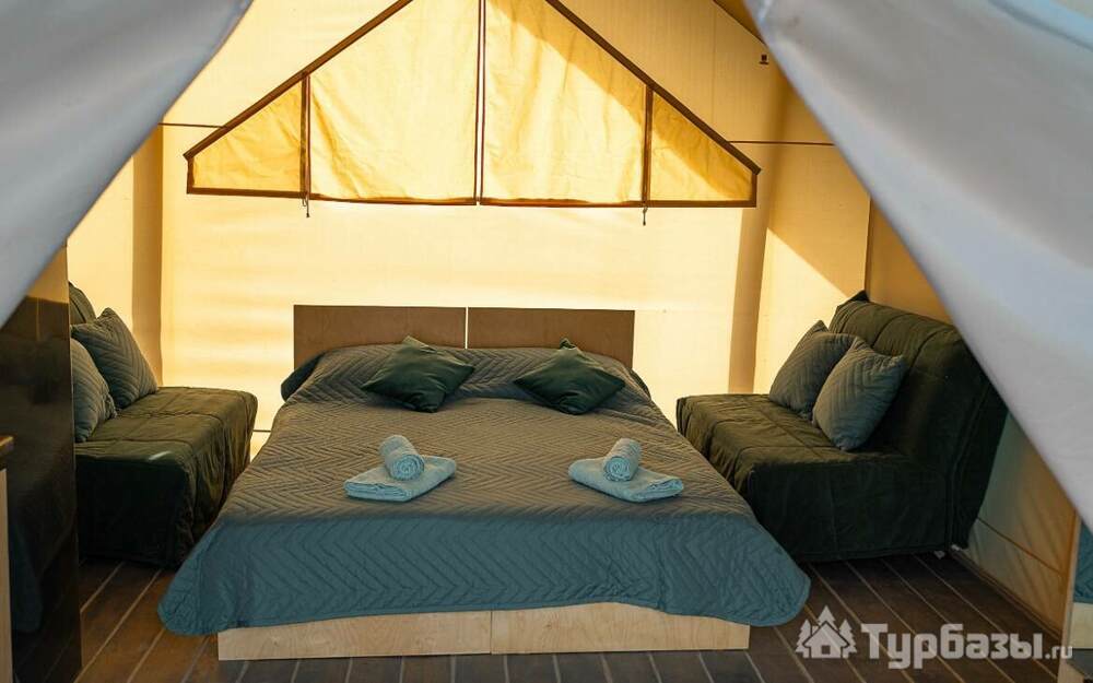 Сафари-лодж без вида на море с кухонной зоной и индивидуальной в