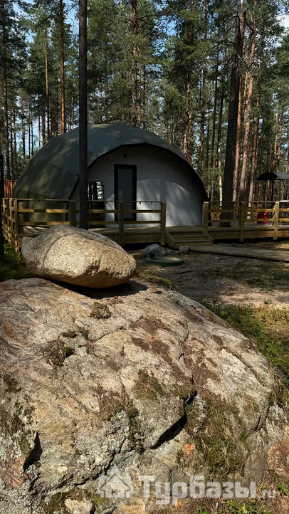 Лесной дом лодж с купелью